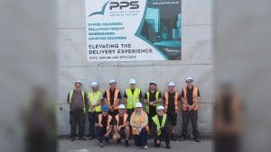 The Kilmarnock Team that helped PPS achieve Palletways Triple Platinum