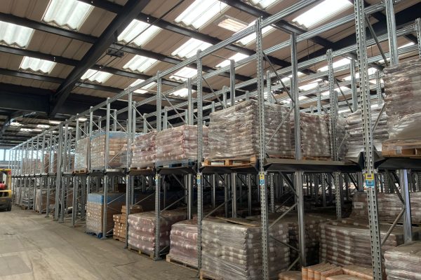Racking for the Cumbernauld warehouse contract