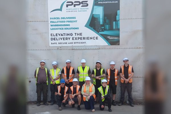 The Kilmarnock Team that helped PPS achieve Palletways Triple Platinum